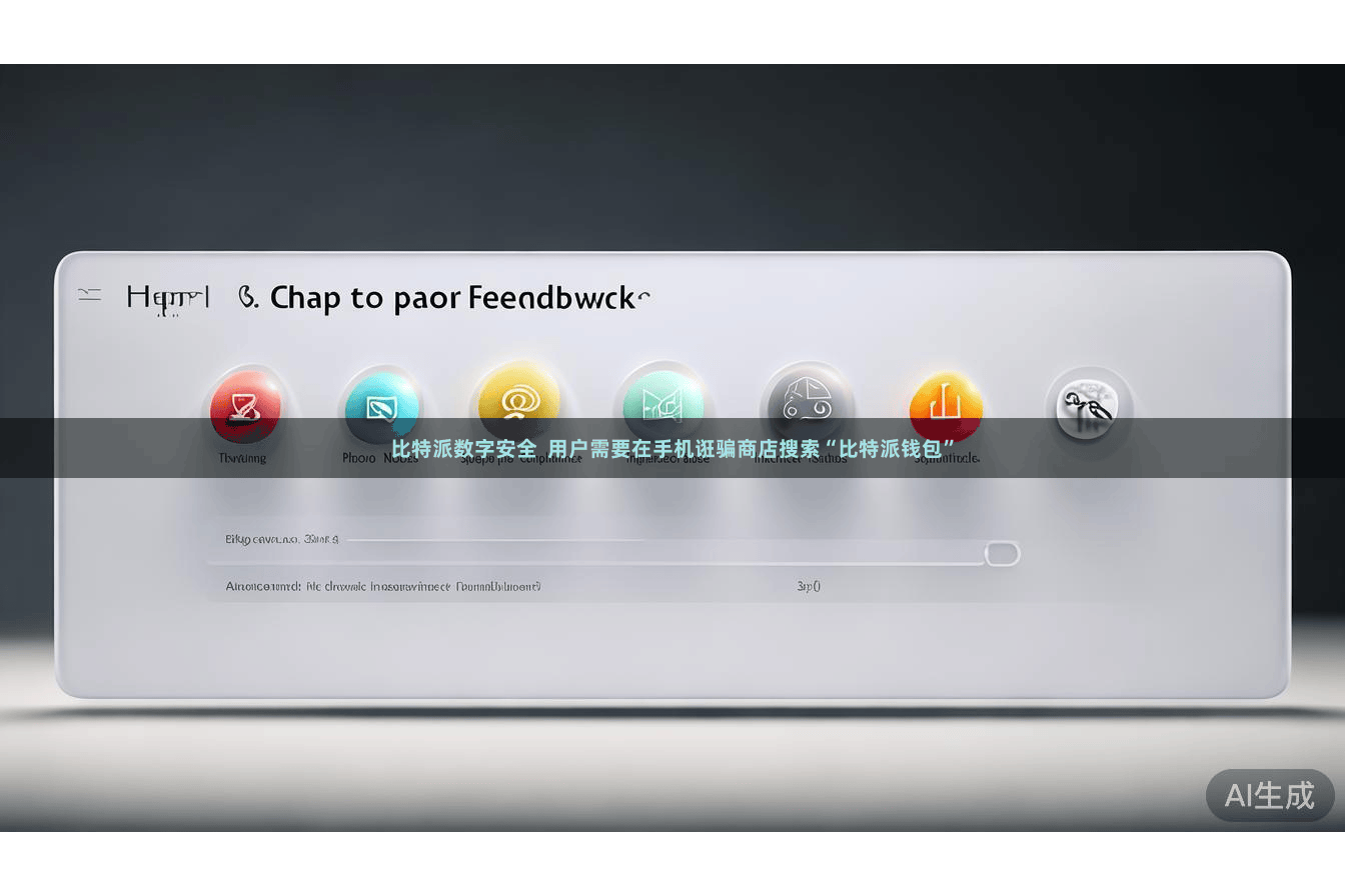 比特派数字安全 用户需要在手机诳骗商店搜索“比特派钱包”