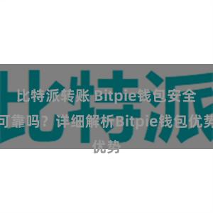 比特派转账 Bitpie钱包安全可靠吗？详细解析Bitpie钱包优势