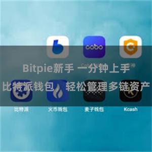 Bitpie新手 一分钟上手比特派钱包，轻松管理多链资产