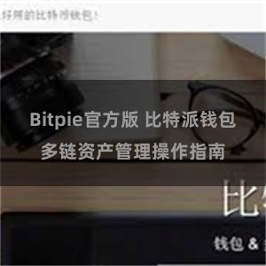 Bitpie官方版 比特派钱包多链资产管理操作指南