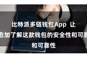 比特派多链钱包App  让您愈加了解这款钱包的安全性和可靠性
