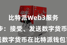 比特派Web3服务  第四步：接受、发送数字货币在比特派钱包首页